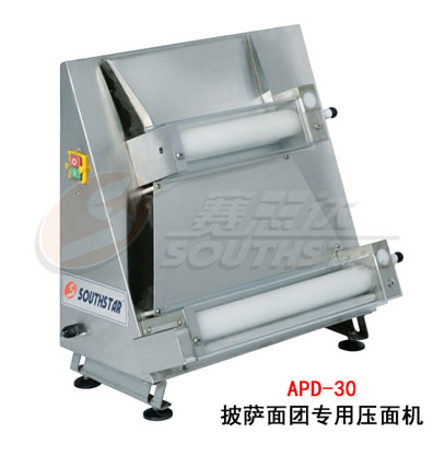 广州凯时k8披萨面团专用压面机APD-30面饼成型机厂家直销